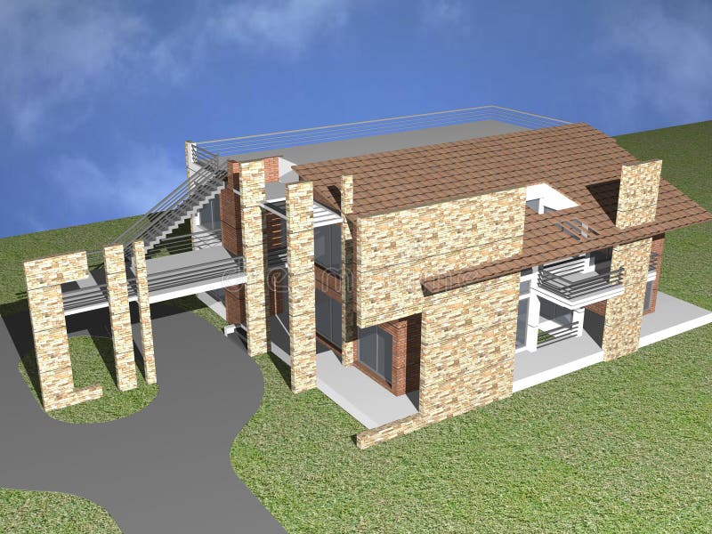 Construção de casas minecraft 3d
