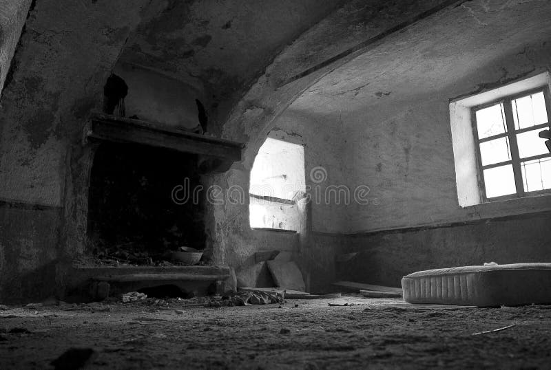 Casa alpina abbandonata fotografia stock libera da diritti Casa alpina abbandonata fotografia stock libera da diritti