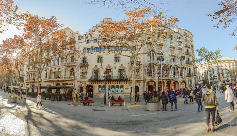 Casa Batllo museum, Barcelona stock images Casa Batllo museum, Barcelona stock images