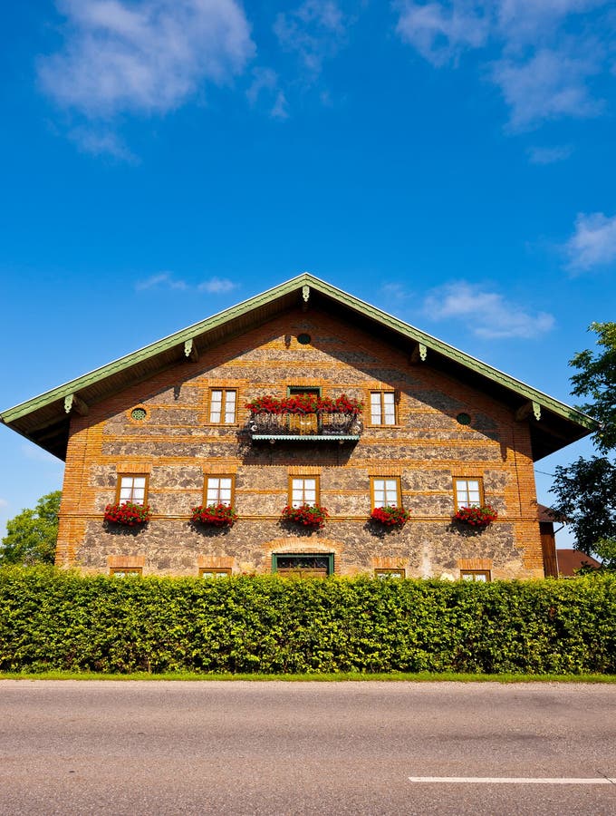 Casa bávara imagem de stock royalty free