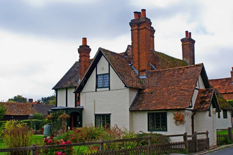 Casa de campo imagens de stock royalty free