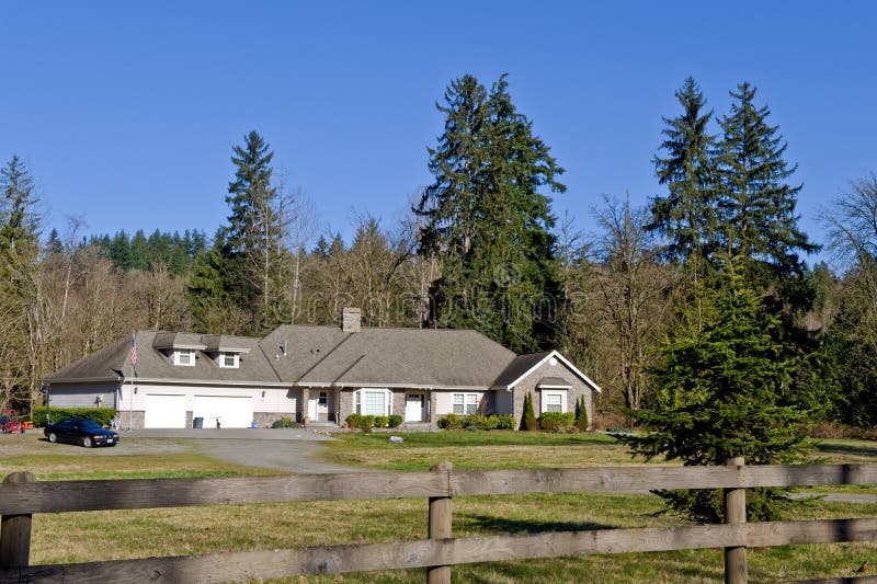 Casa de campo fotos de stock royalty free