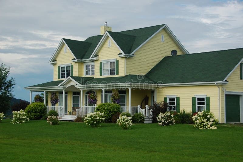 Casa de campo imagens de stock royalty free