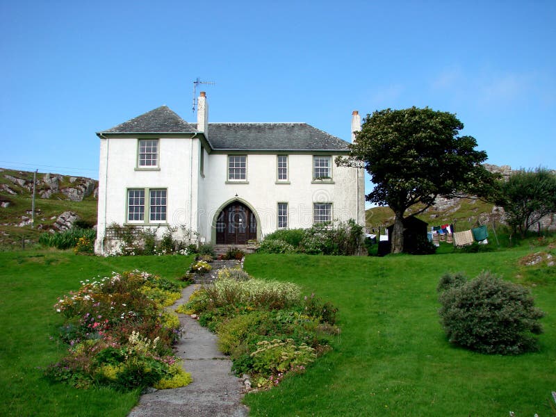 Casa de campo encantadora foto de stock royalty free