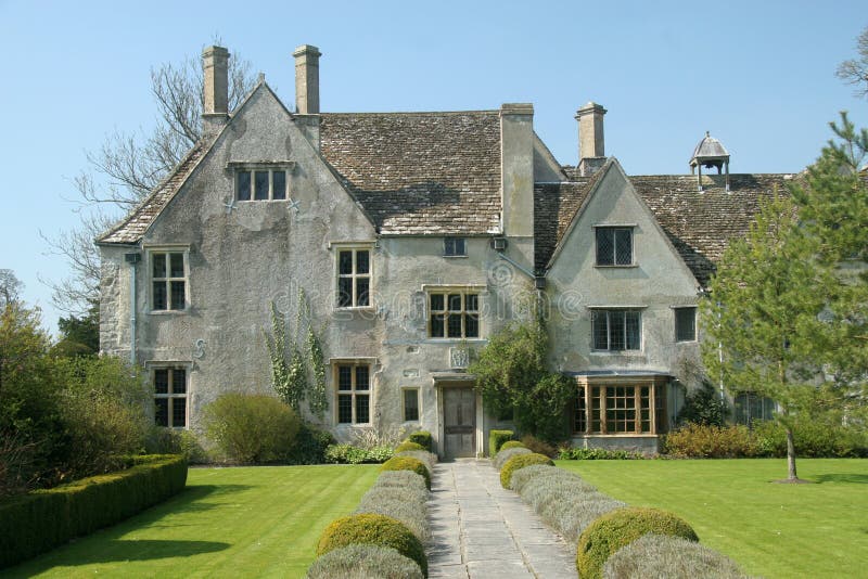 Casa de campo inglesa imagens de stock