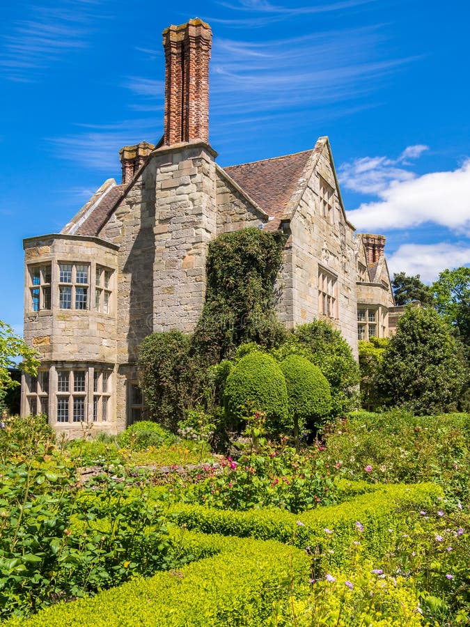 Casa de Campo Histórica Inglesa fotos de stock royalty free