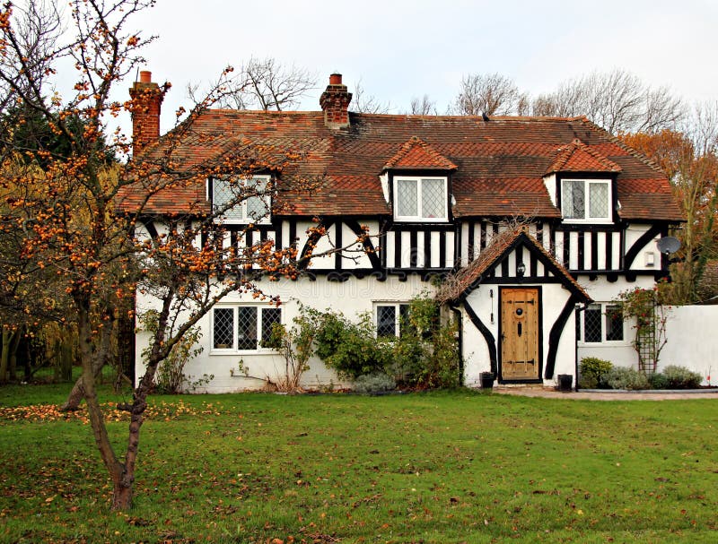 Casa De Campo Inglesa Do País Imagem de Stock Imagem de reino