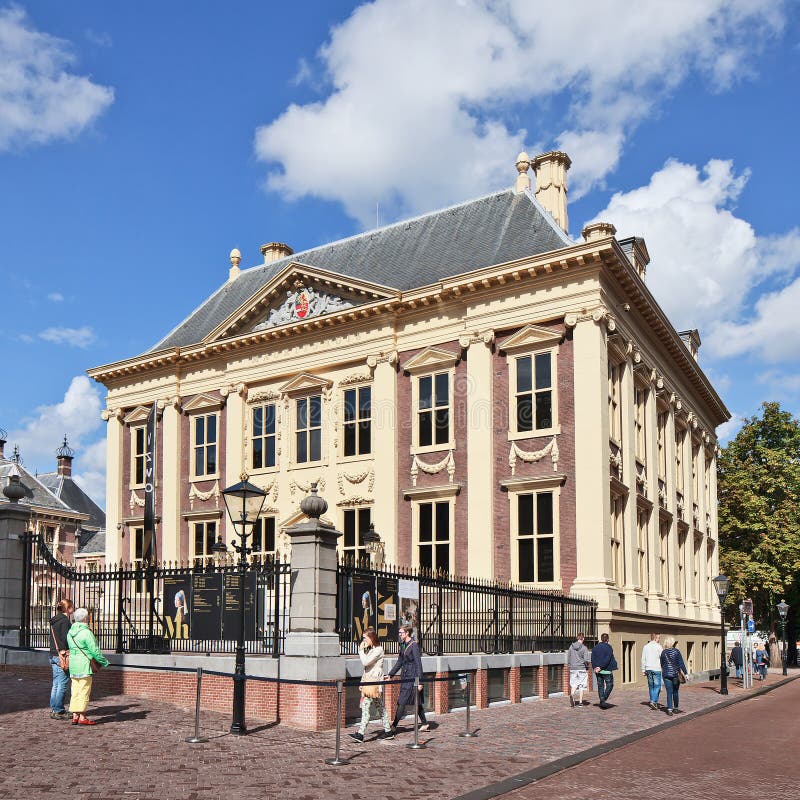 Casa de Maurits, museo de arte, La Haya, Países Bajos fotografía de archivo Casa de Maurits, museo de arte, La Haya, Países Bajos fotografía de archivo