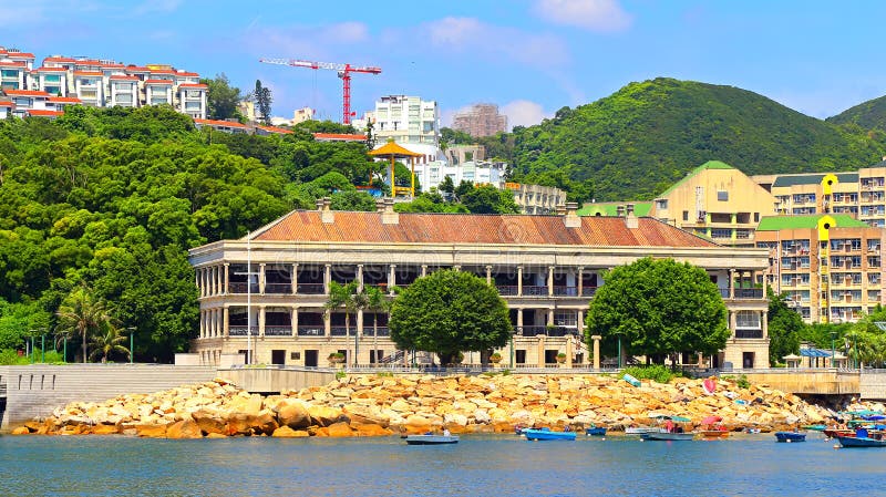 Casa de Murray en Stanley, Hong-Kong fotografía de archivo Casa de Murray en Stanley, Hong-Kong fotografía de archivo