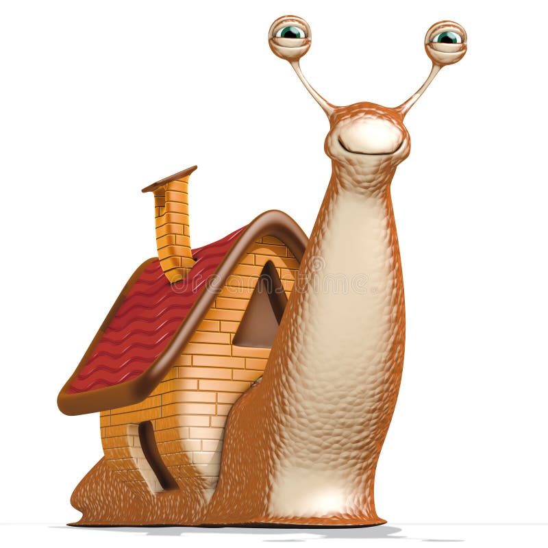 Casa del caracol ilustración del vector Casa del caracol ilustración del vector