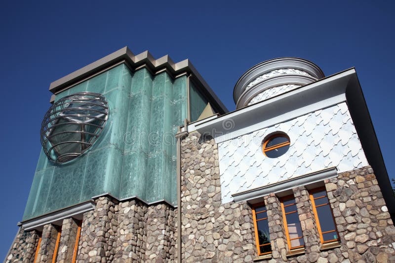 Mother Teresa Memorial House, The Mother Teresa Memorial House is dedicated to the humanitarian and Nobel Peace Prize laureate Mother Teresa in Skopje, Macedonia on May 16, 2013. Mother Teresa Memorial House, The Mother Teresa Memorial House is dedicated to the humanitarian and Nobel Peace Prize laureate Mother Teresa in Skopje, Macedonia on May 16, 2013