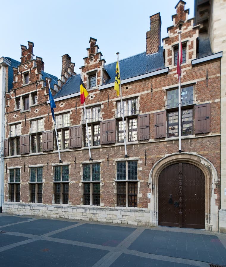 Casa-museo de Rubens, Amberes, Bélgica imagen de archivo Casa-museo de Rubens, Amberes, Bélgica imagen de archivo