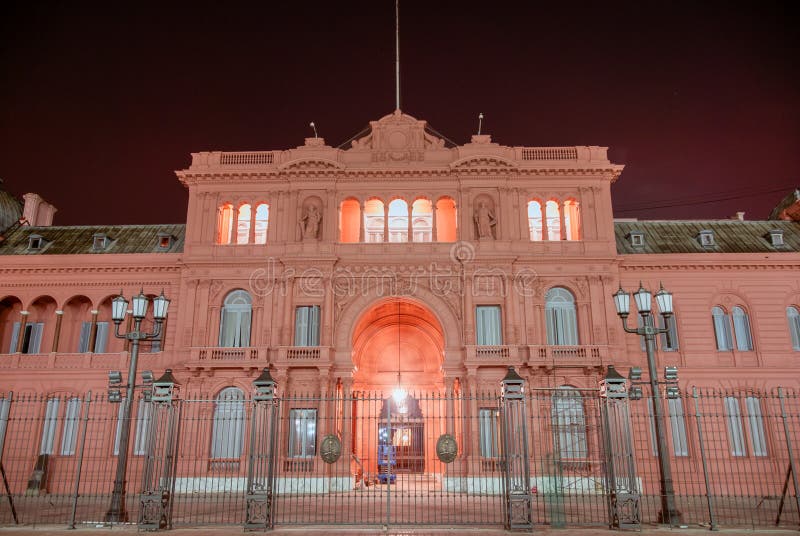 Casa Rosada - Buenos Aires, Argentina royalty free stock images Casa Rosada - Buenos Aires, Argentina royalty free stock images