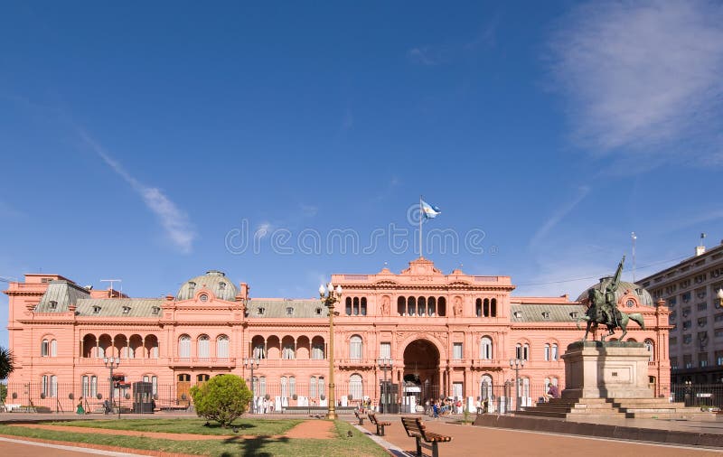 Casa Rosada Presidential Palace of Argentina stock images Casa Rosada Presidential Palace of Argentina stock images