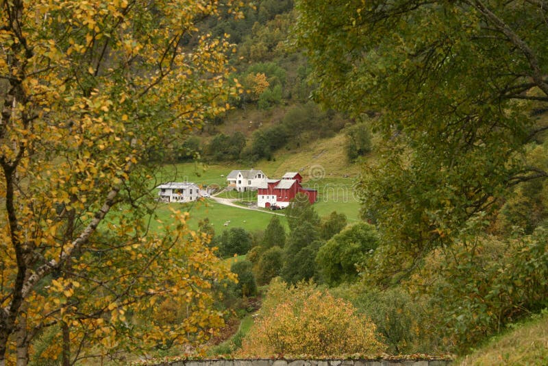Casa solitaria fotos de archivo