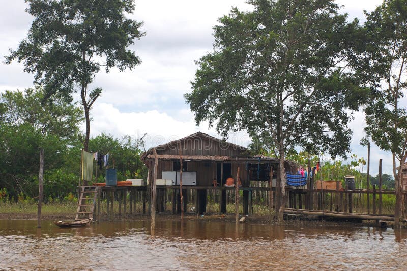 Casa tipica del Amazon