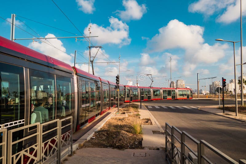 Casablanca Transportation And Architecture Editorial Stock Image ...