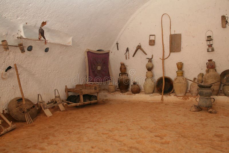 Traditional berber house, Matmata, Sahara, Tunisia. Traditional berber house, Matmata, Sahara, Tunisia