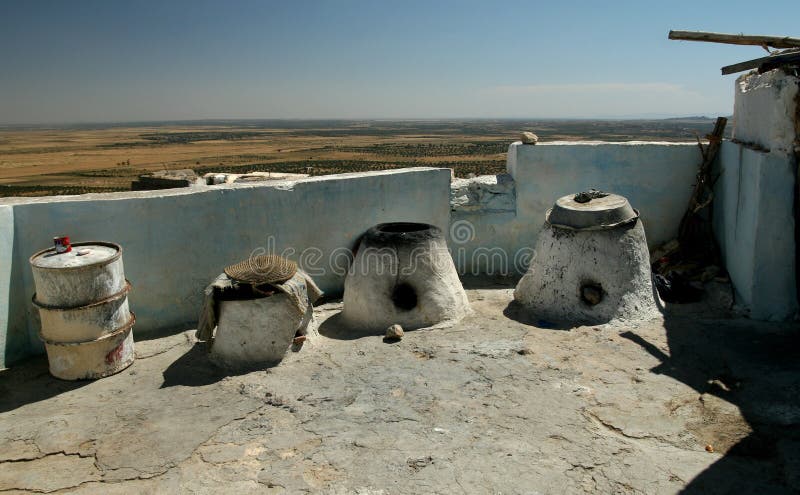 Traditional berber house, Matmata, Sahara, Tunisia. Traditional berber house, Matmata, Sahara, Tunisia