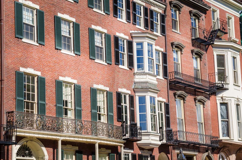 Passeio De Pedra Abandonado Em Beacon Hill, Boston Imagem de Stock - Imagem  de tijolo, pedra: 68578625