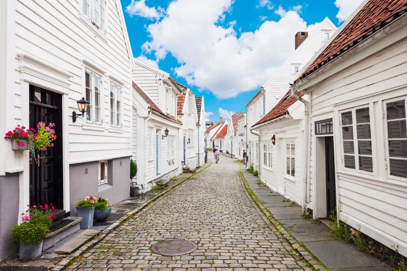 Traditional wooden houses in Gamle Stavanger. Gamle Stavanger is a historic area of the city of Stavanger in Rogaland, Norway. Traditional wooden houses in Gamle Stavanger. Gamle Stavanger is a historic area of the city of Stavanger in Rogaland, Norway.