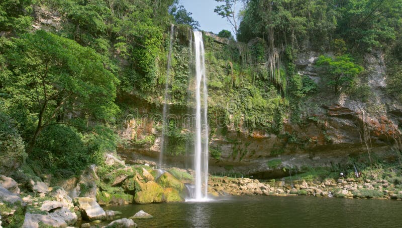 (cascata) ettaro,, Messico.