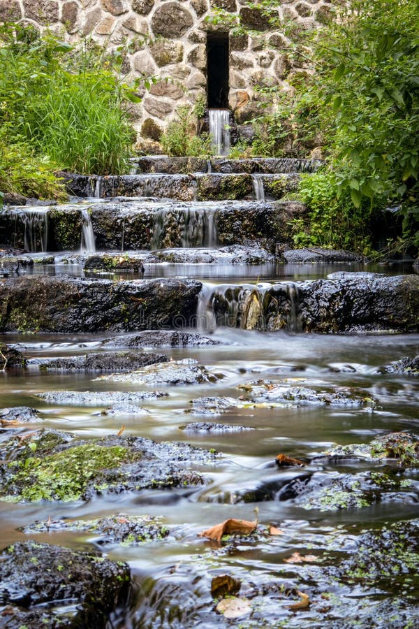 Cascades in Kremncke Vrchy mountains in Slovakia.