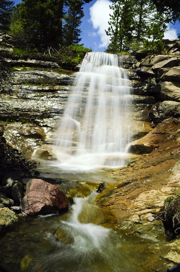 Cascading Waterfall