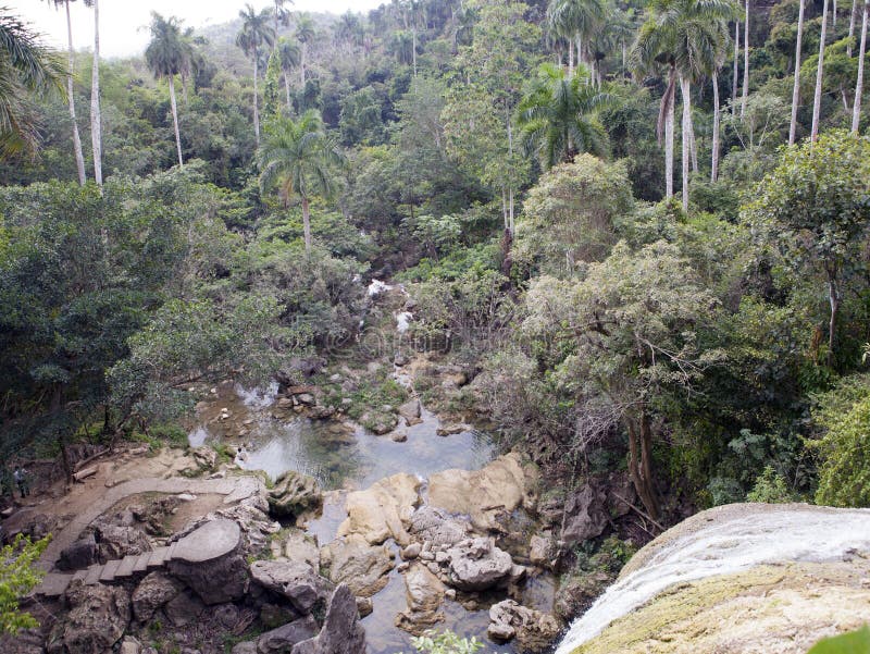 Cascata di Soroa, Pinar del Rio, Cuba immagine stock libera da diritti Cascata di Soroa, Pinar del Rio, Cuba immagine stock libera da diritti