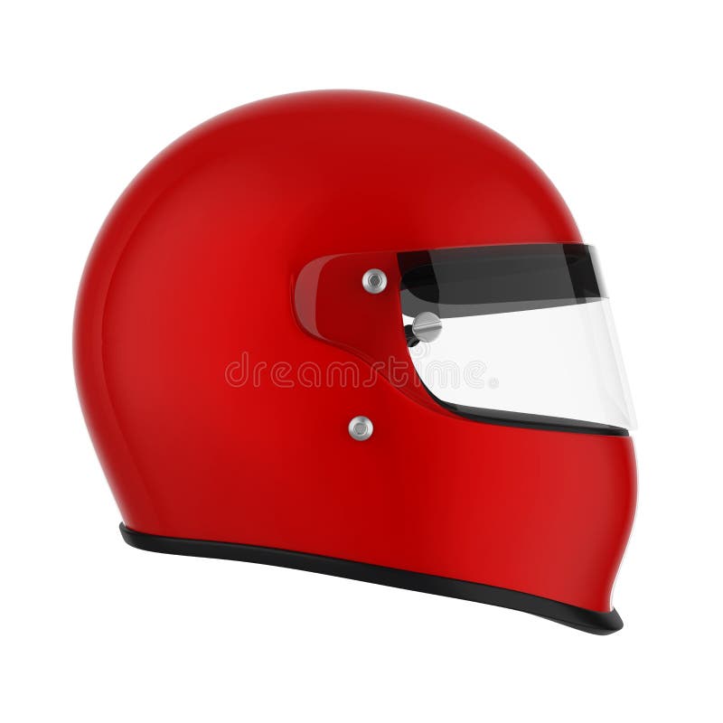 Casco di automobilismo isolato royalty illustrazione gratis