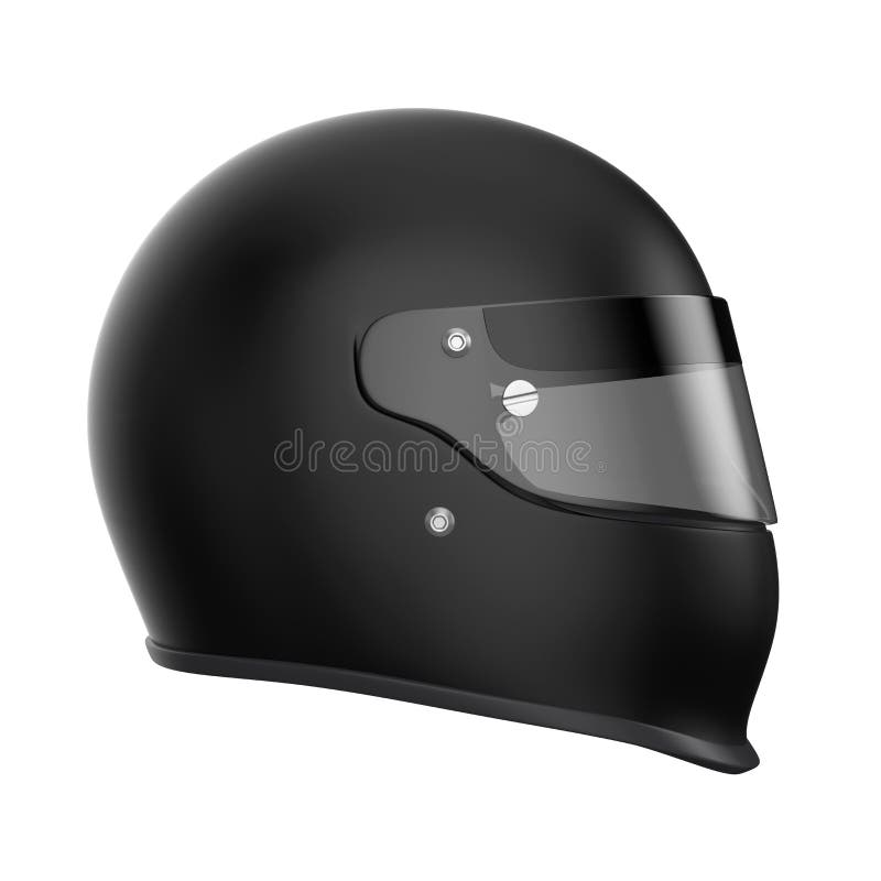 Casco di automobilismo isolato royalty illustrazione gratis