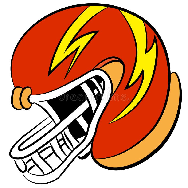 Decal Alta Qualit&agrave; USA Decalcomania A Righe Per Casco Da Football - Full Size, Colore Rosso, Alta Qualit&agrave;, Made In USA Adesivo Per Casco Football