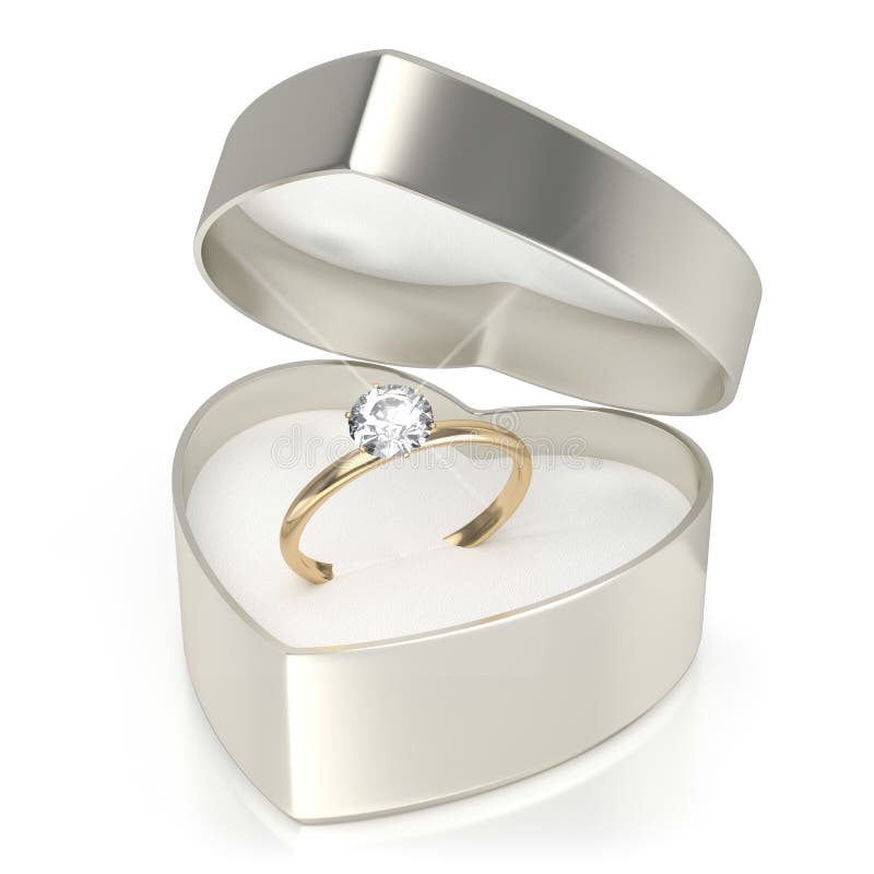 Case with ring stock photo. Image of gold, gift, beautiful 44763670