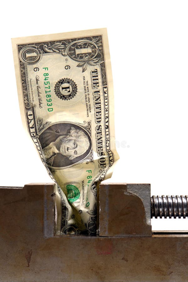 Cash crunch стоковое изображение