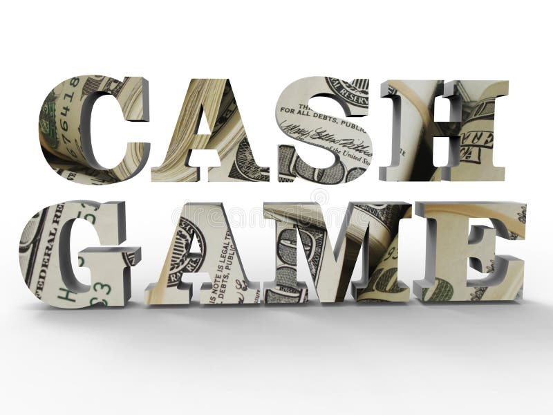Cash game concept stock illustration. Illustration of earnings 68710676