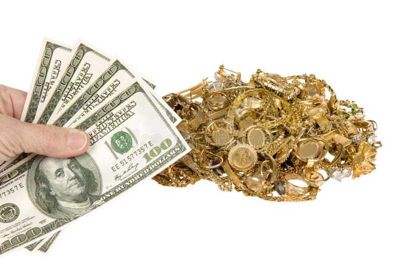 Money and jewellery royalty free stock image Money and jewellery royalty free stock image
