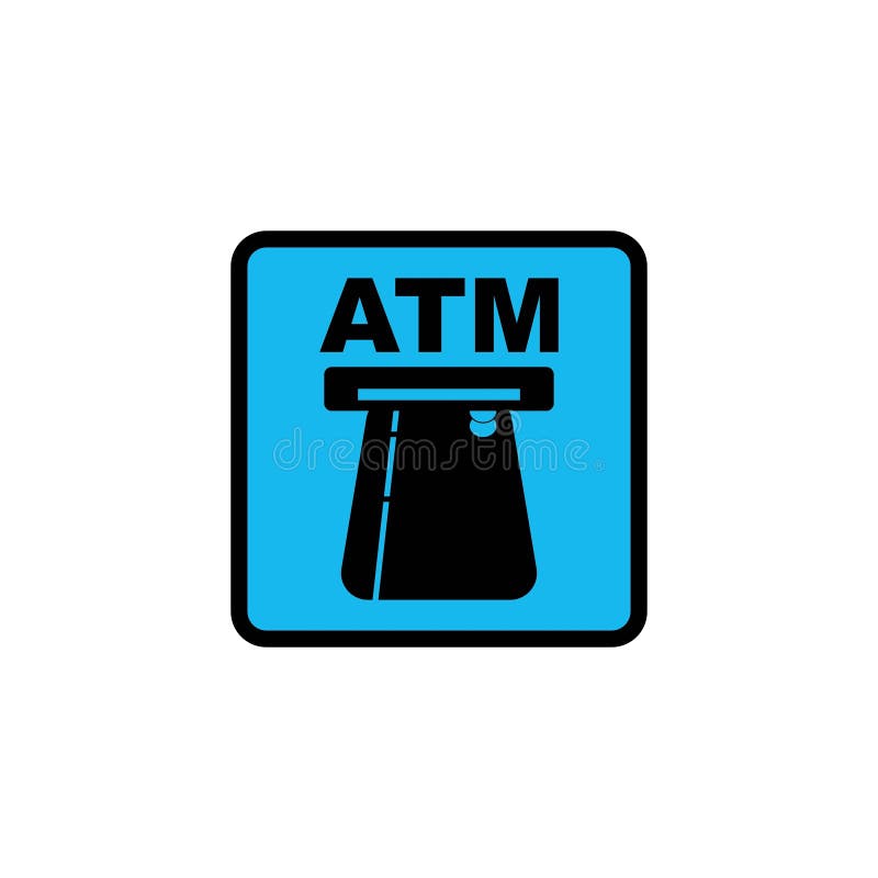 Cash machine and card,icon vector illustration design royalty free illustration