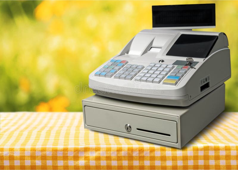 Cash Register stock photo. Image of debt, paying, retail 71367900