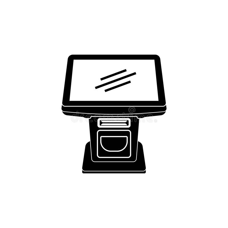 Cash register symbol icon, illustration design template vector illustration