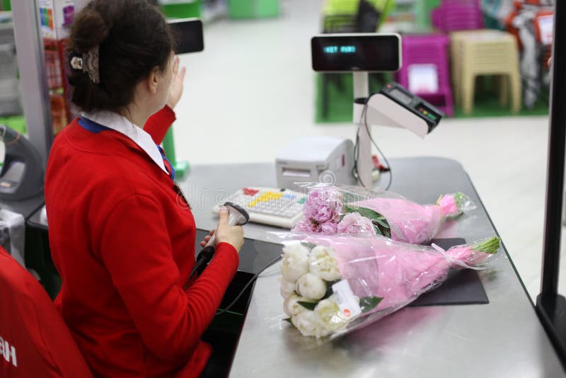 Cash register royalty free stock photo