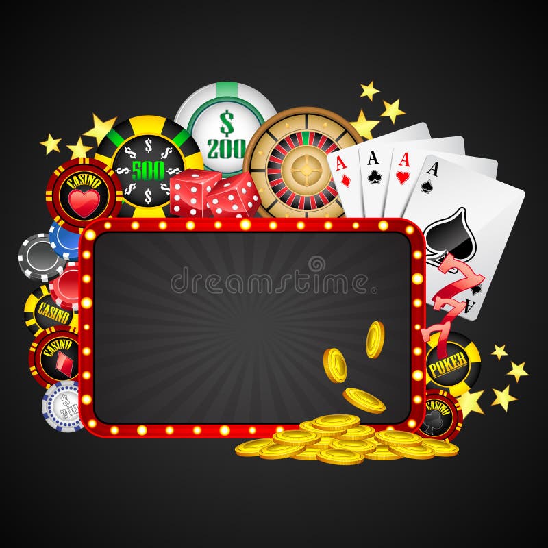 Casino Background stock vector. Illustration of number - 22778259