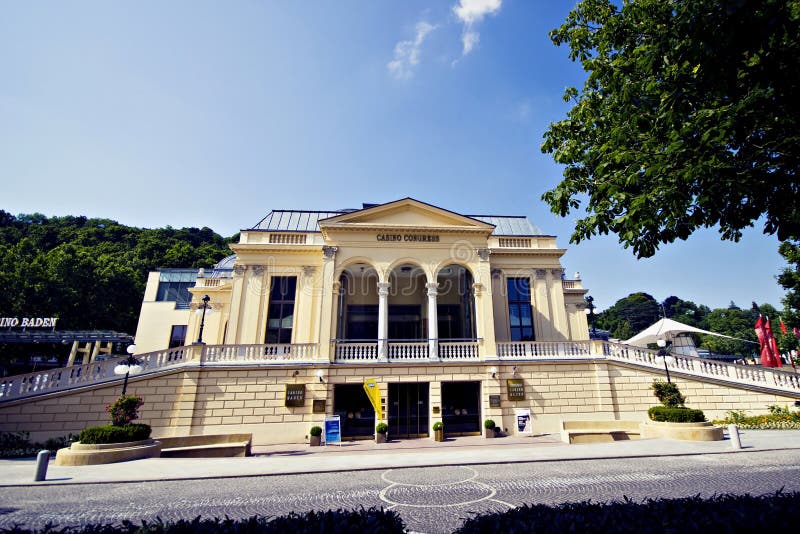 Casino Baden in Baden Bei Wien, Austria Editorial Stock Photo - Image