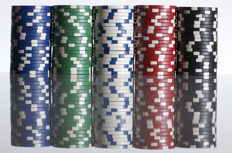 Casino gambling chips stock photo. Image of background 13929926