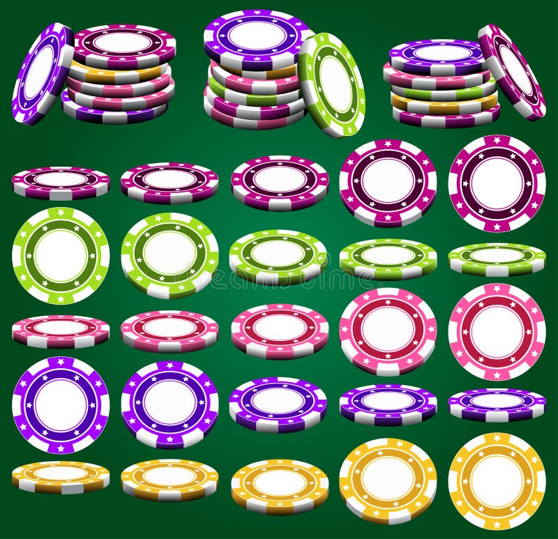 Casino Chips Colors Stock Illustrations 324 Casino Chips Colors Stock