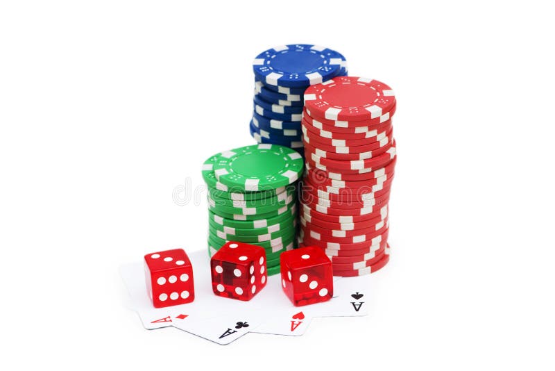 Casino chips isolated stock image. Image of chips, diamond 11723187