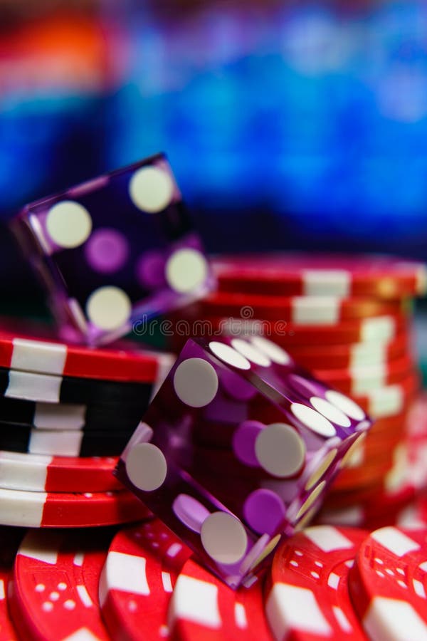 Casino Craps dice close up stock photo. Image of gambler 181476140