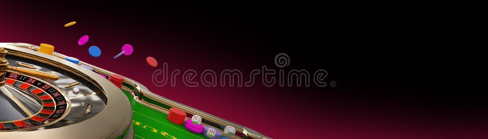 Casino De Vegas Games Online, Cartões Poker, Roleta, Dados De Jogos, Banner  De Jogo Casino Conceito Gráfico De Fundo Em Orange Ne Ilustração Stock -  Ilustração de entretenimento, sorte: 159676506