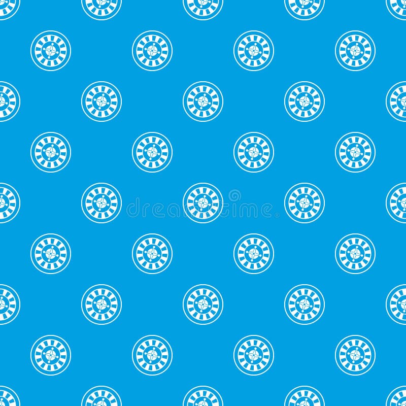 Casino gambling roulette pattern seamless blue stock illustration Casino gambling roulette pattern seamless blue stock illustration