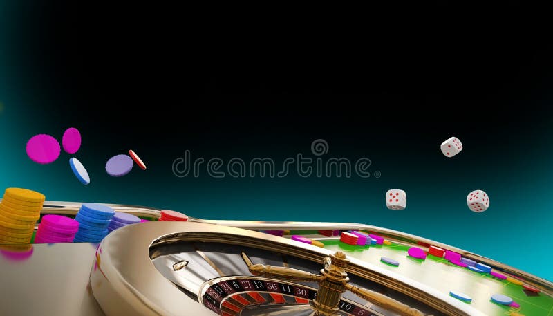 Casino De Vegas Games Online, Cartões Poker, Roleta, Dados De Jogos, Banner  De Jogo Casino Conceito Gráfico De Fundo Em Orange Ne Ilustração Stock -  Ilustração de entretenimento, sorte: 159676506