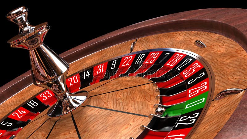 Casino roulette wheel stock illustration Casino roulette wheel stock illustration